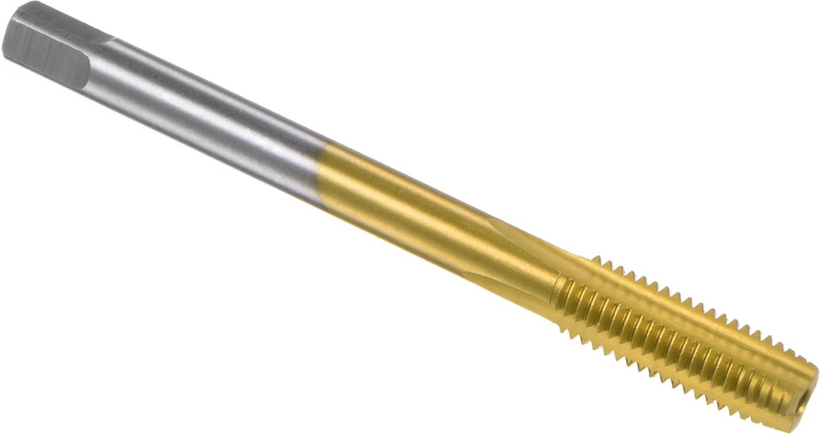 Dailygoods - M7 x 1 H2 Titanium Coated Drill - Hoogwaardige Gereedschap