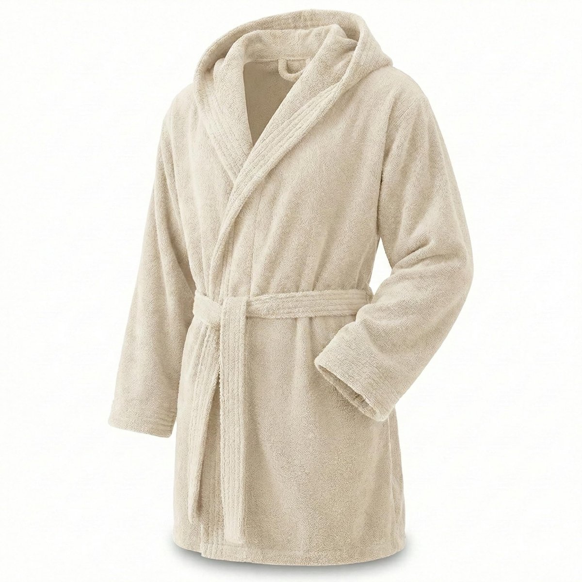 SnelShoppen - Unisex Badjas - Douchebadjas voor Heren en Dames - 100% Katoen - Badstof Badjas L - Comfortabele en Luxe Badjas voor Thuis en Wellness