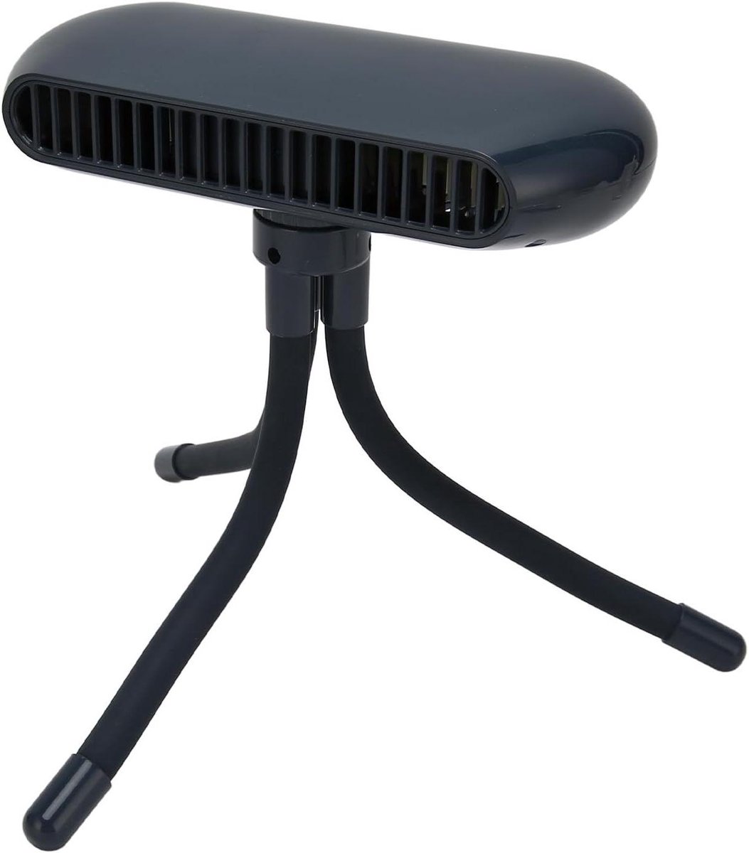 Baby Stroller Fan - Draagbare Ventilator - Baby Koelen - Flexibele Tripod - 1200 mAh Batterij - Blauw