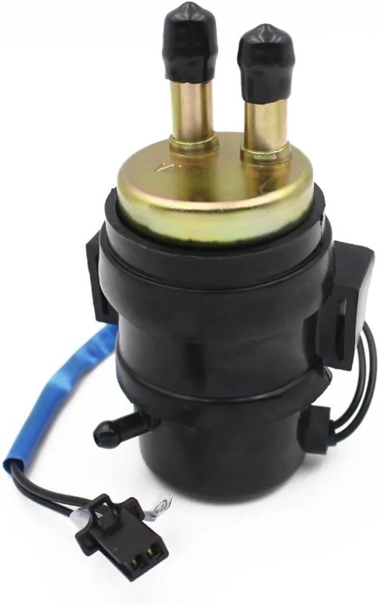 Brandstofpomp Motorfiets - Elektrische Pomp Brandstof - Brandstof Toevoer - Hittebestendig - 10mm Slang - Zwart