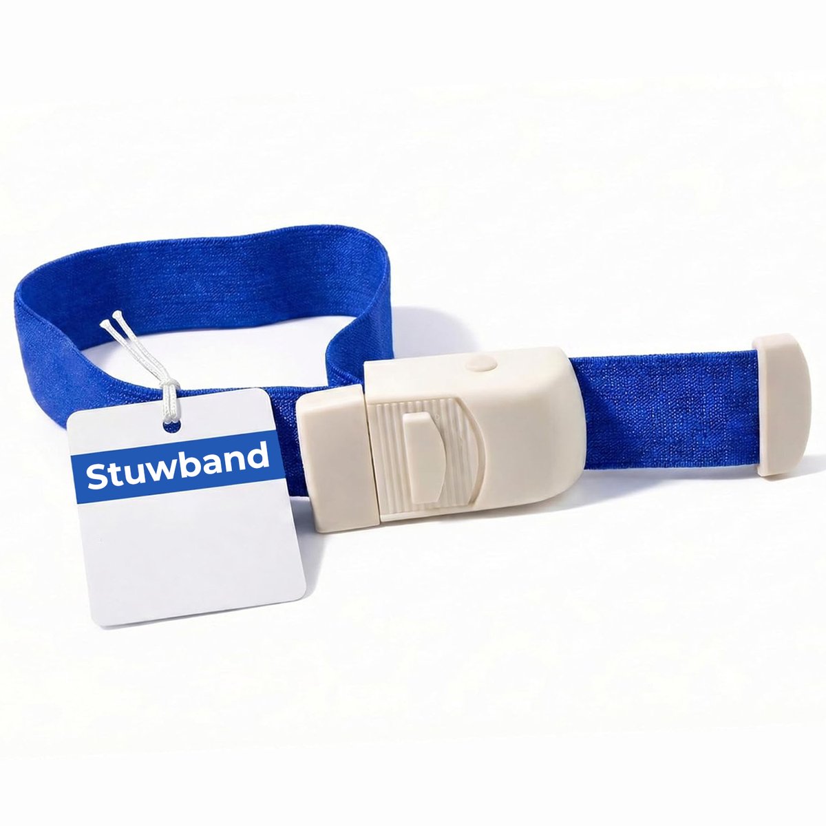 ComfiCare® Stuwband - Tourniquet EHBO - Stuwband bloedafname - Stucband - Tourniquet cat - Bloedafname - Blauw