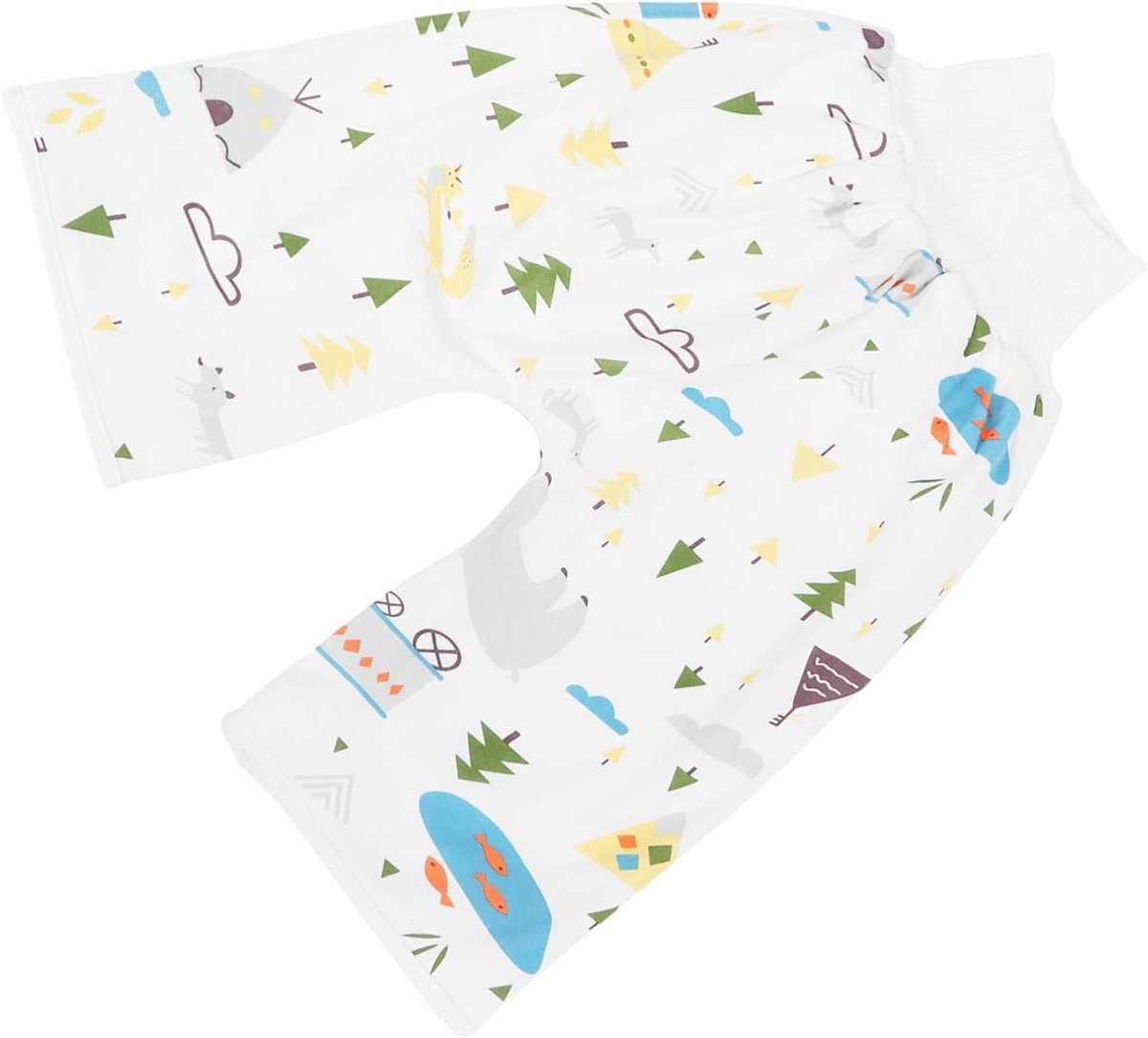 Baby Trainingsbroekjes - Luierbroekjes Potty Pants - Zindelijkheidstraining - Ademend en Wasbaar - 54 x 15.5 cm - Geel