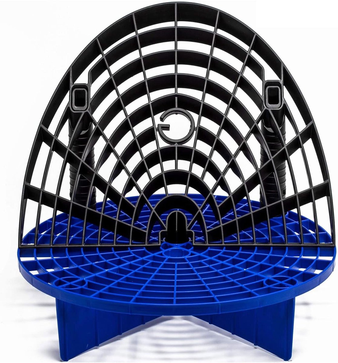 Wasemmer Inzet Set - Grit Guard Emmer - Auto Wassen - Vuil Scheidend - 30 cm - Blauw en Zwart