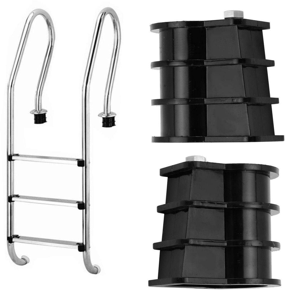 SolidKeus - 2 Stuks Ladderbeugels voor Zwembadladder