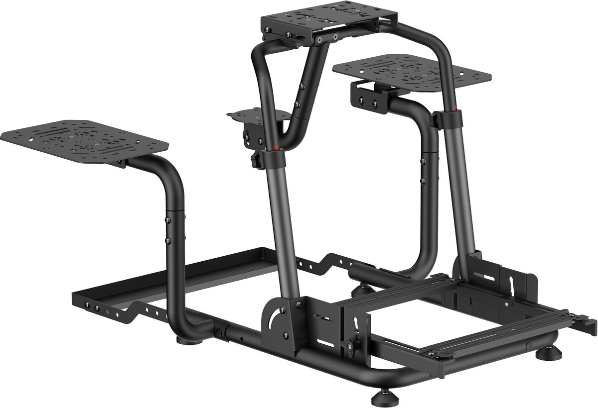 VDD Gaming - Flight simulator cockpit - Flight simulator stand - Zwart
