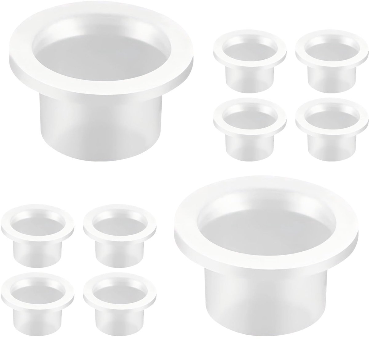 10 Stuks Lekvrij Afdichtkraan, 1/2 Inch Siliconen Afdichting voor Kranen, Driehoekige Ventielafdichting voor Waterkraan