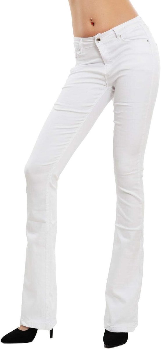 Jeans dames push-up broek poot olifant bel slim sexy F36-M6129