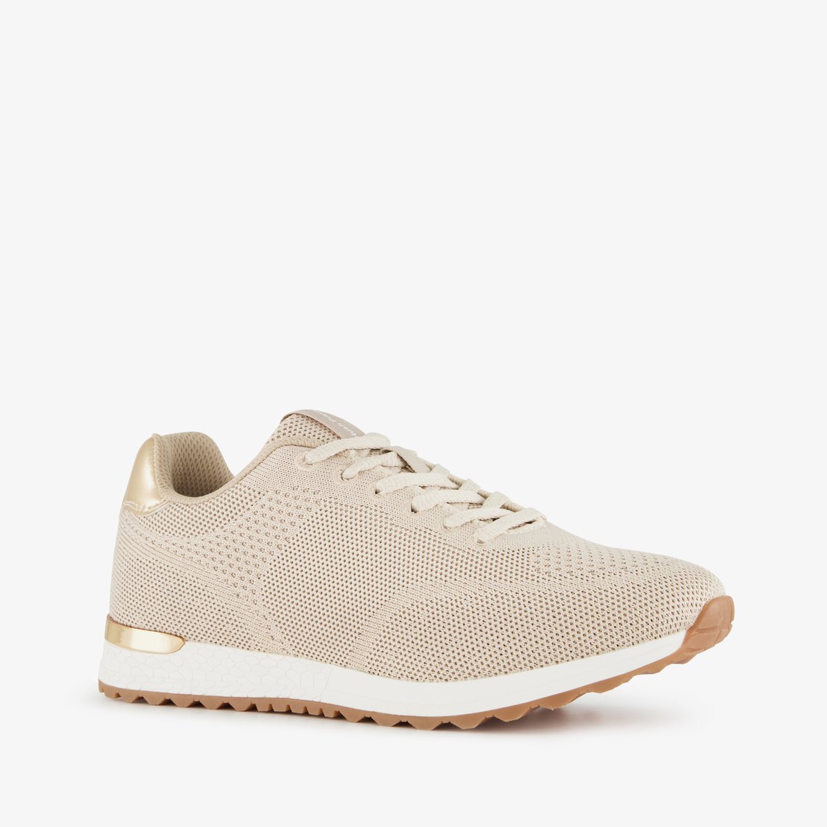Hush puppies sneakers dames beige - Maat 43 - Uitneembare zool