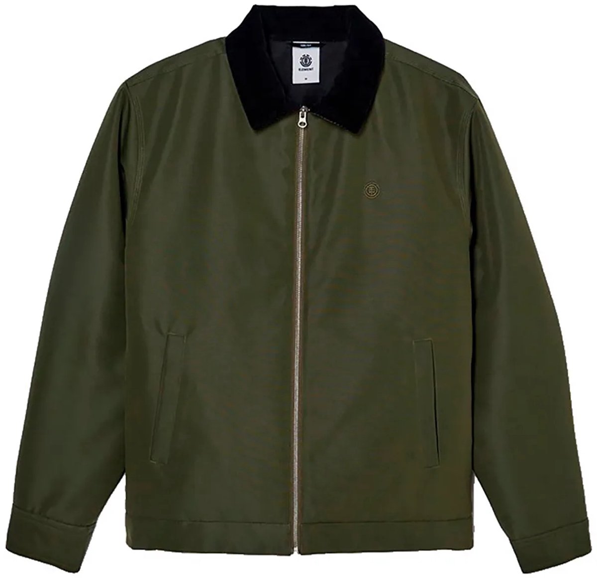 Element Parker Jas Groen L Man