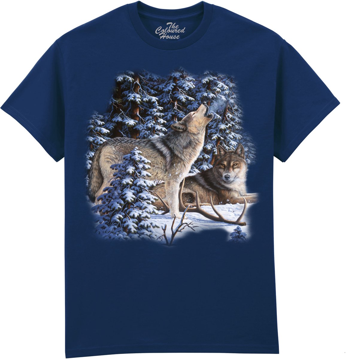 Wolf Wolven The Trophy Wolves The Coloured House T-shirt M