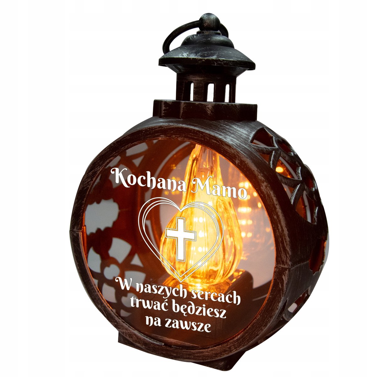 Merkloze Graf Lantaarn LED - Decoratie voor Moeder - 27cm
