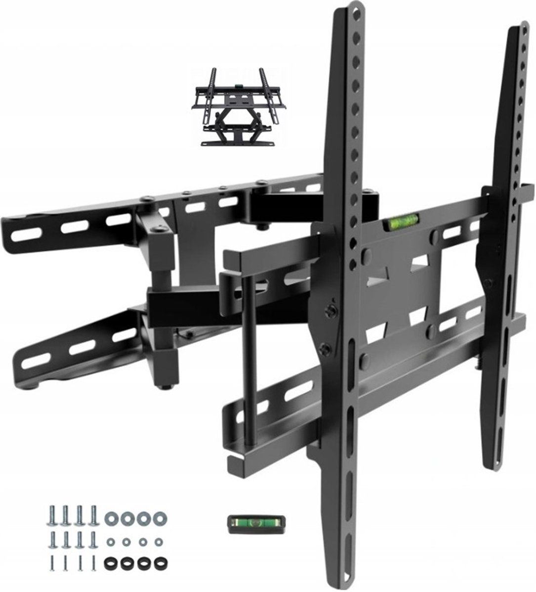 Draaibare TV-muurbeugel - Universeel, 45 kg, Verstelbaar