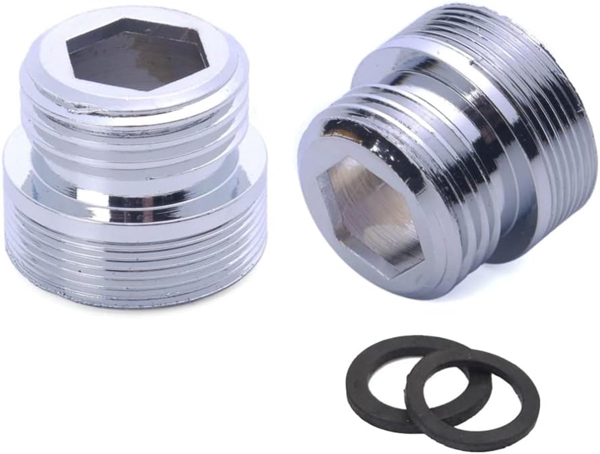 Messing mannelijke NPT schroefdraad kraan beluchter adapter om G1/2" waterslangadapter voor tuinslang waterfilter (M20 - G1/2") aan te sluiten