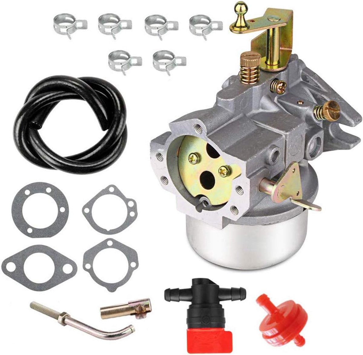 45-053-55 Carburateur met brandstofafdichting voor Kohler K321 K341 gietijzer 14hp 16hp tractor John Deer gietijzer motor