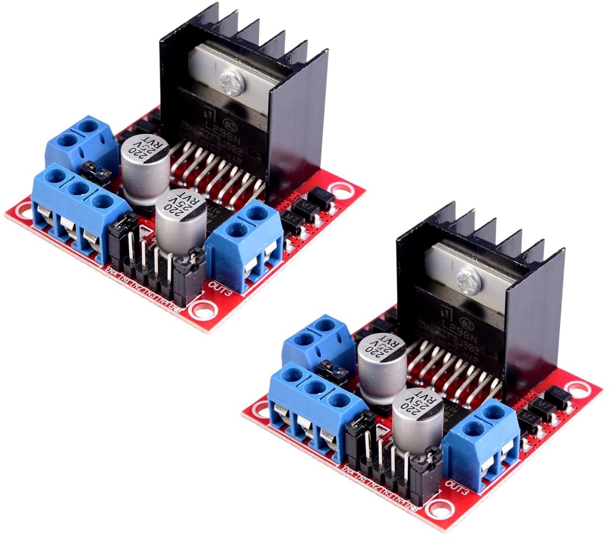 Motor driver board module DC stappenmotor robot slimme auto