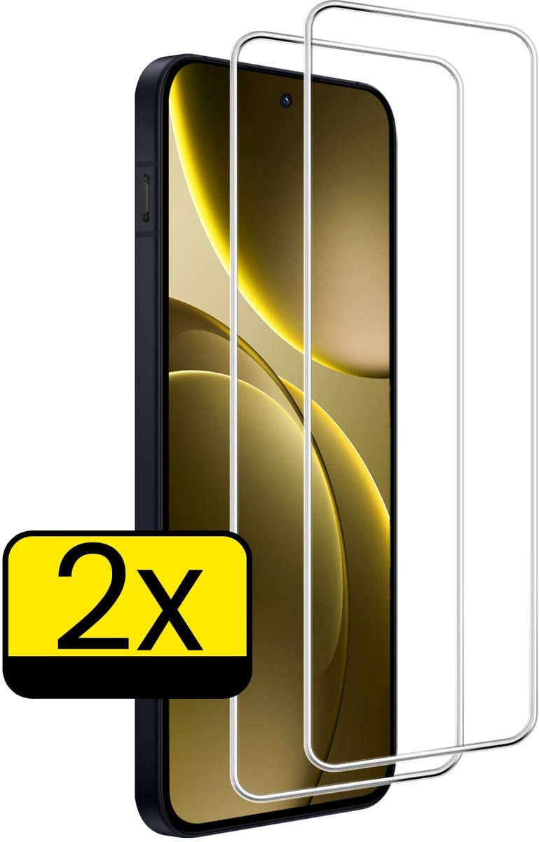 Screenprotector - Geschikt voor OPPO Find X9 Pro - 2 Stuks - Extra Sterk - Beschermglas - Gehard Glas - Tempered Glass - Screen Protector