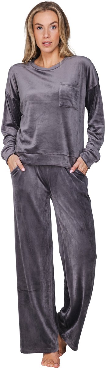 Rebelle MyRebelle - Grey Harmony - Comfort set - Velours/Fleece - Grijs