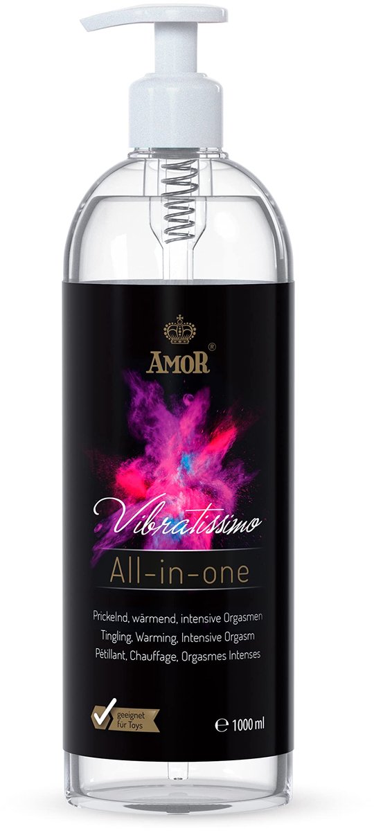 VIBRATISSIMO Play Gel All-in-one 1000 ml | glijmiddel op waterbasis