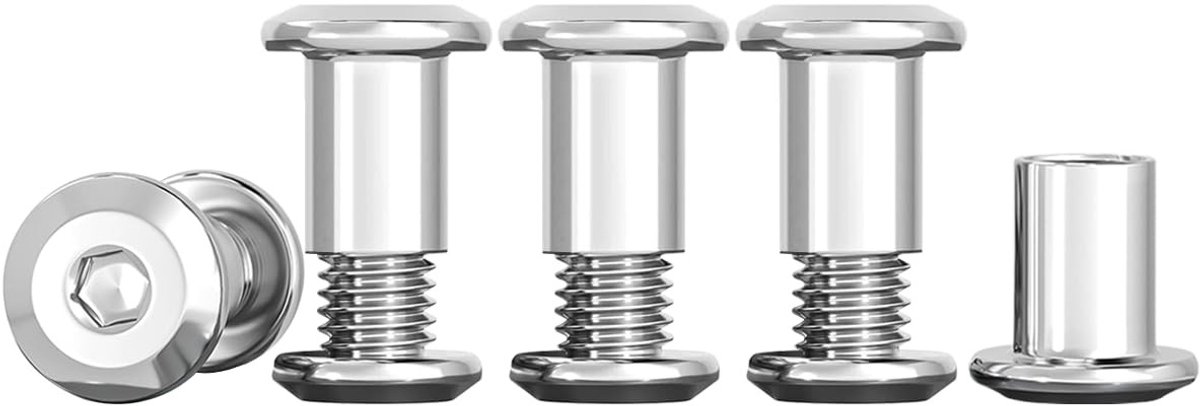 SolidKeus - Set van 10 M4 Verbinding Schroeven voor Meubels