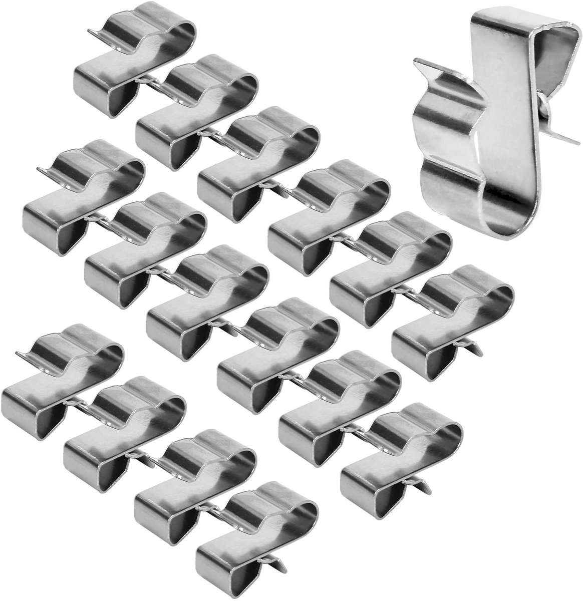 SolidKeus - 50 Stuks Kabelclips voor Zonnepaneelkabels
