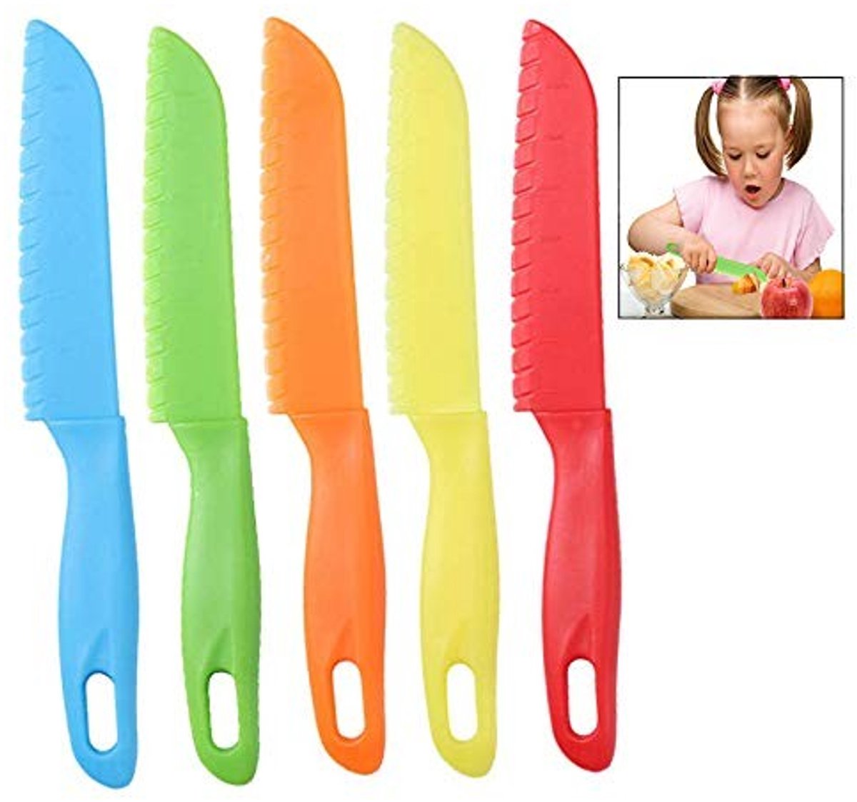 SolidKeus - 5-delige Plastic Kindermessen Set