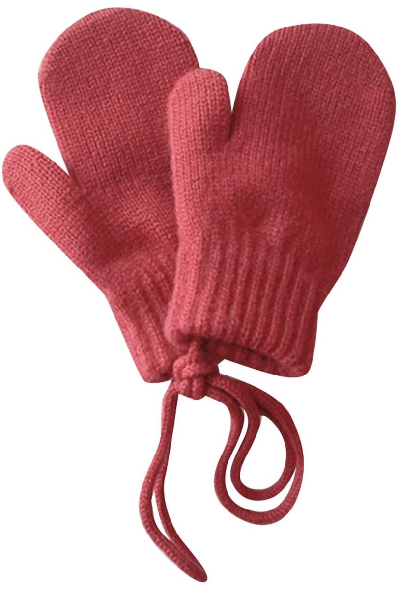 SolidKeus - Candy Color Winterhandschoenen voor Peuters (Watermeloen Rood)