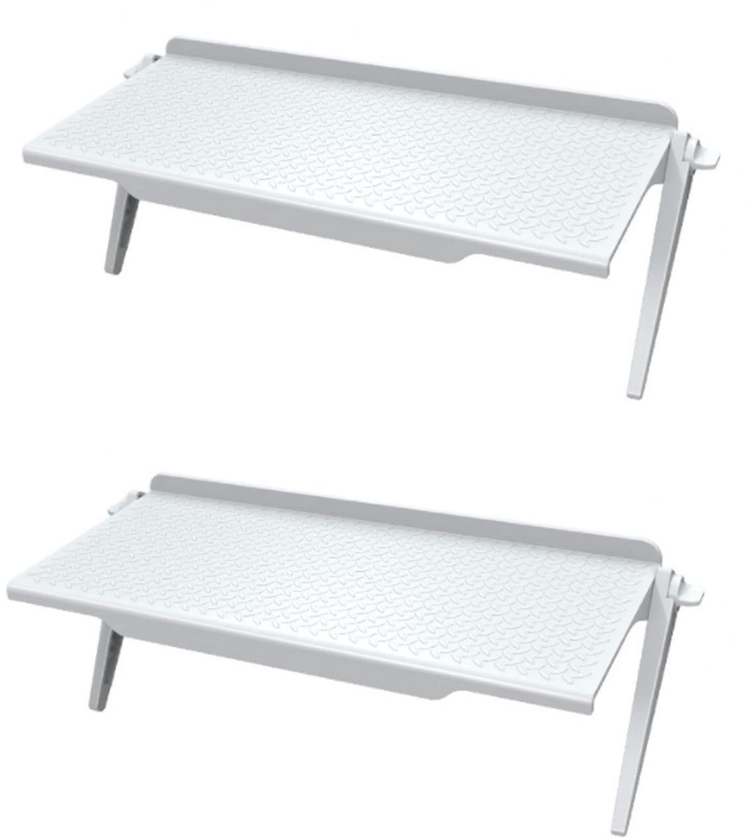 SolidKeus - 2 Stuks TV Topplank voor Monitor en TV
