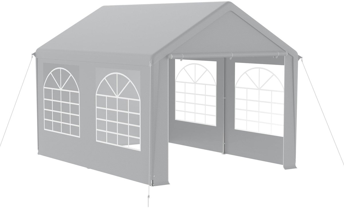 SolidKeus - Partytent 3 x 4 m met Afneembare Zijwanden