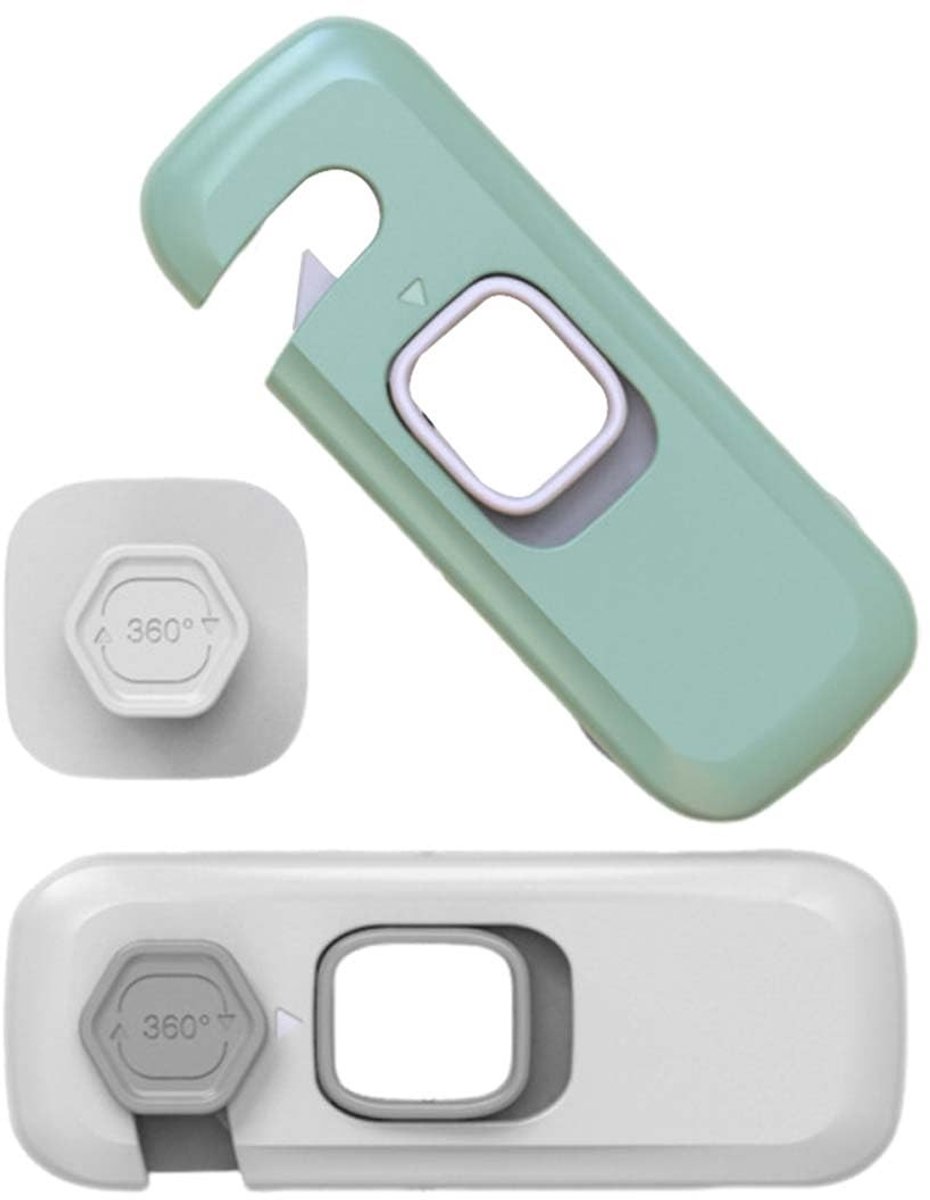 SolidKeus - Veiligheidsslot voor Babyladen, 2 Stuks