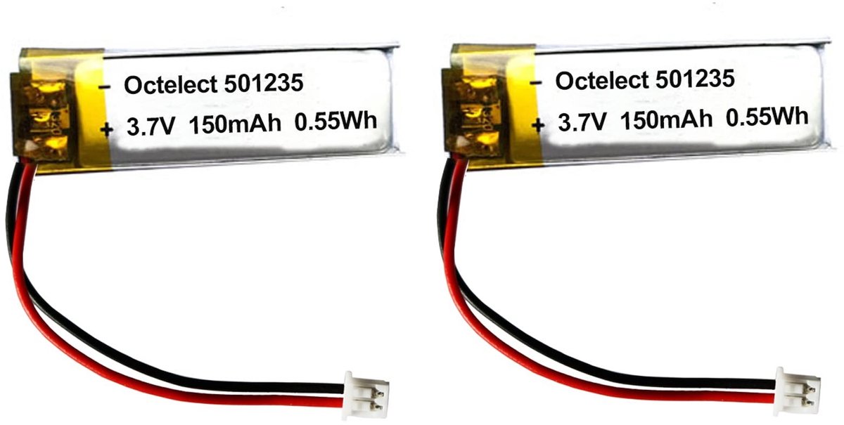 SolidKeus - 150mAh GPS Detectie Lithium Batterij