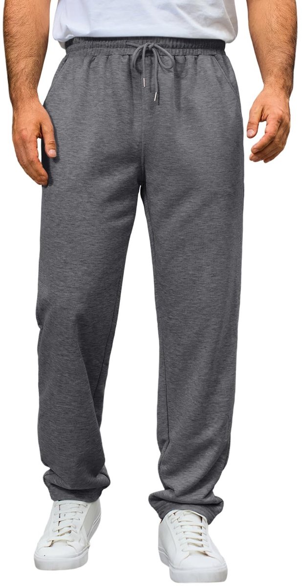 SolidKeus - Heren Joggingbroek, Regular Fit, Comfortabele Trainingsbroek met Touwtjes