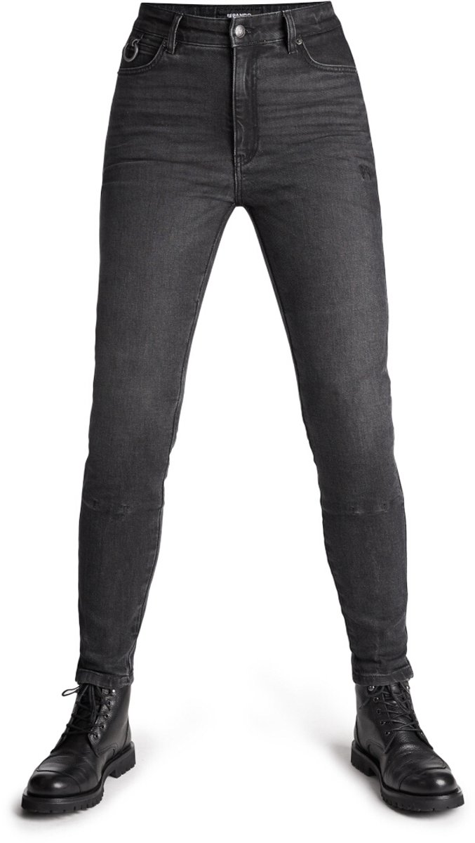 Pando Moto Kaya Slim Dames Motorfiets Jeans