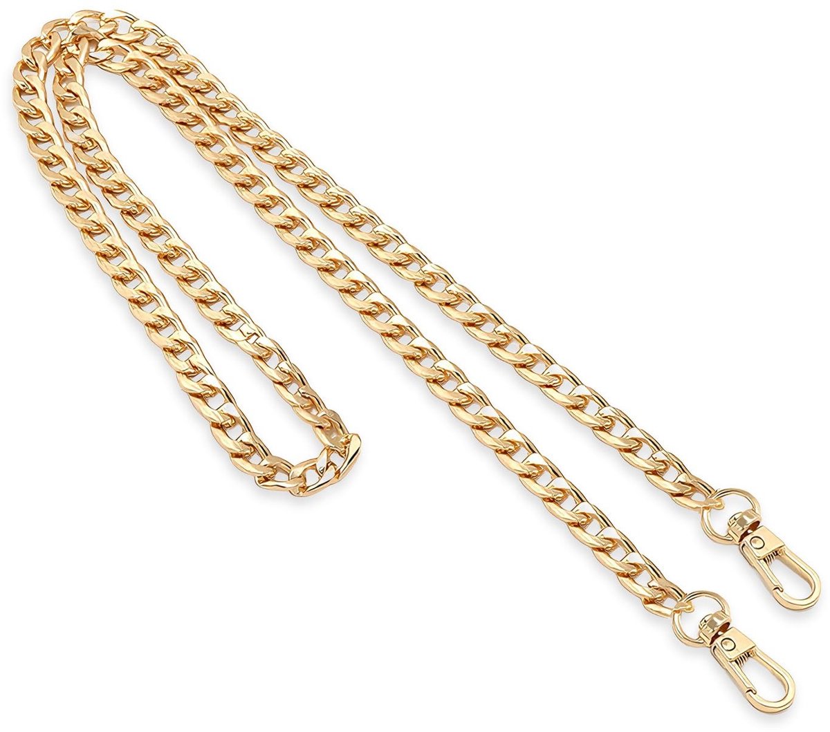 SolidKeus - Gouden Handtas Ketting 60 cm voor Diverse Tassen