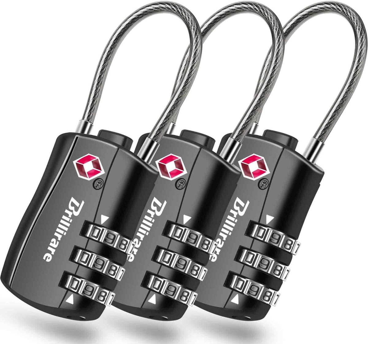 SolidKeus - TSA Goedgekeurd Bagageslot met Combinatiecode