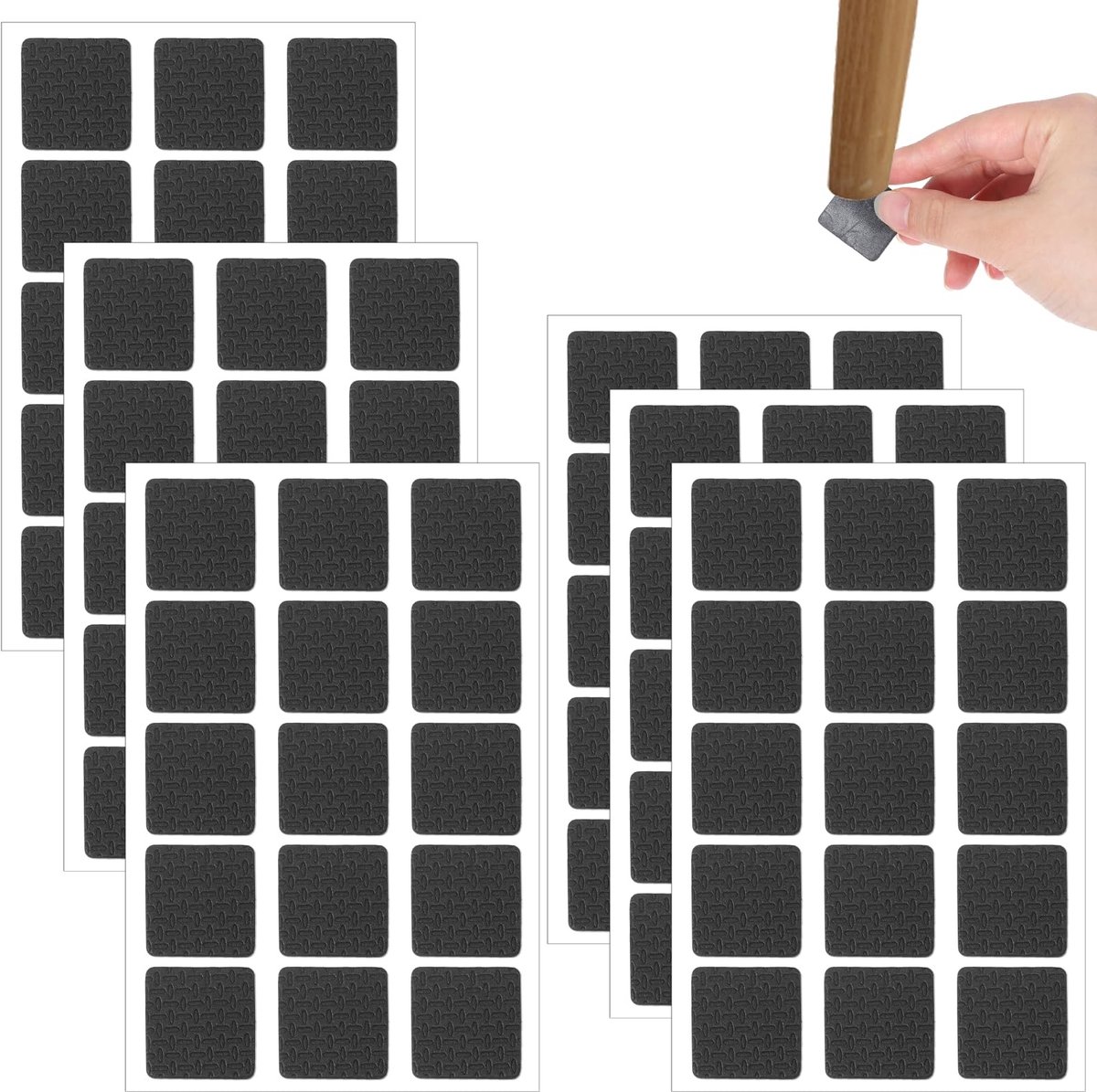SolidKeus - Set van 90 Rubber Meubelvoetjes voor Vloerbescherming