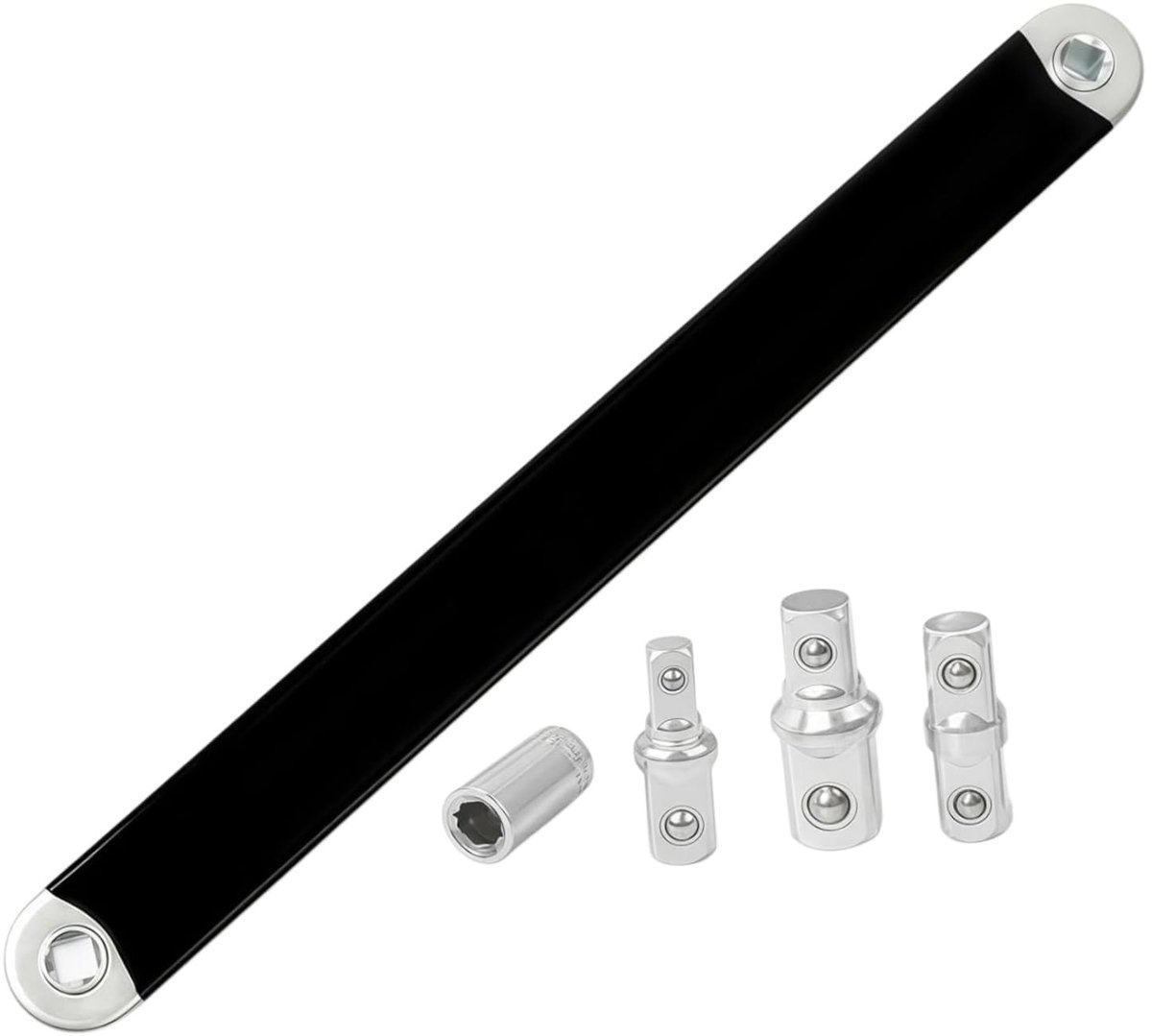 SolidKeus - Ratchet Roller Steeksleutel voor Krappe Ruimtes