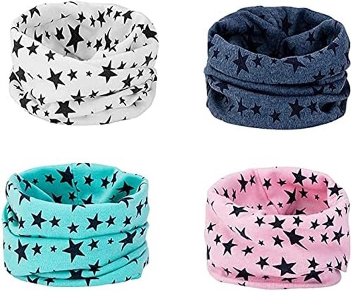 SolidKeus - Kids Infinity Sjaals van Katoen voor de Winter