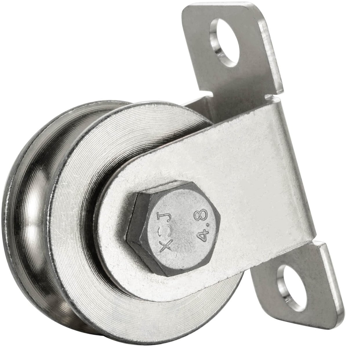 SolidKeus - 48 mm Katrol met 2 Kogellagers en 500 kg Laadcapaciteit