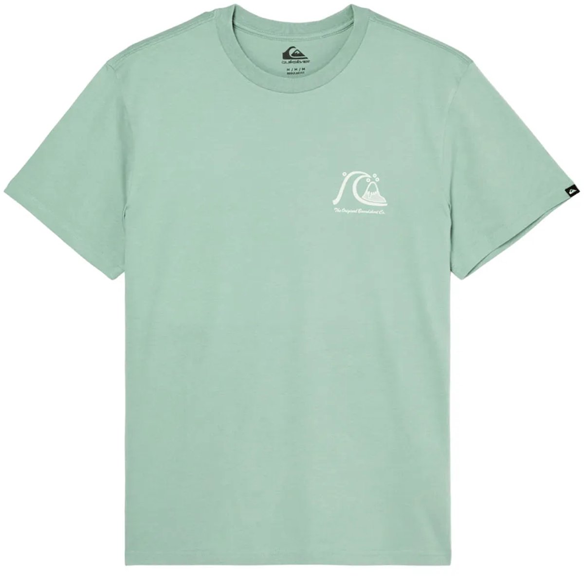 Quiksilver Evo Original Bs T-shirt Met Korte Mouwen L Man Groen