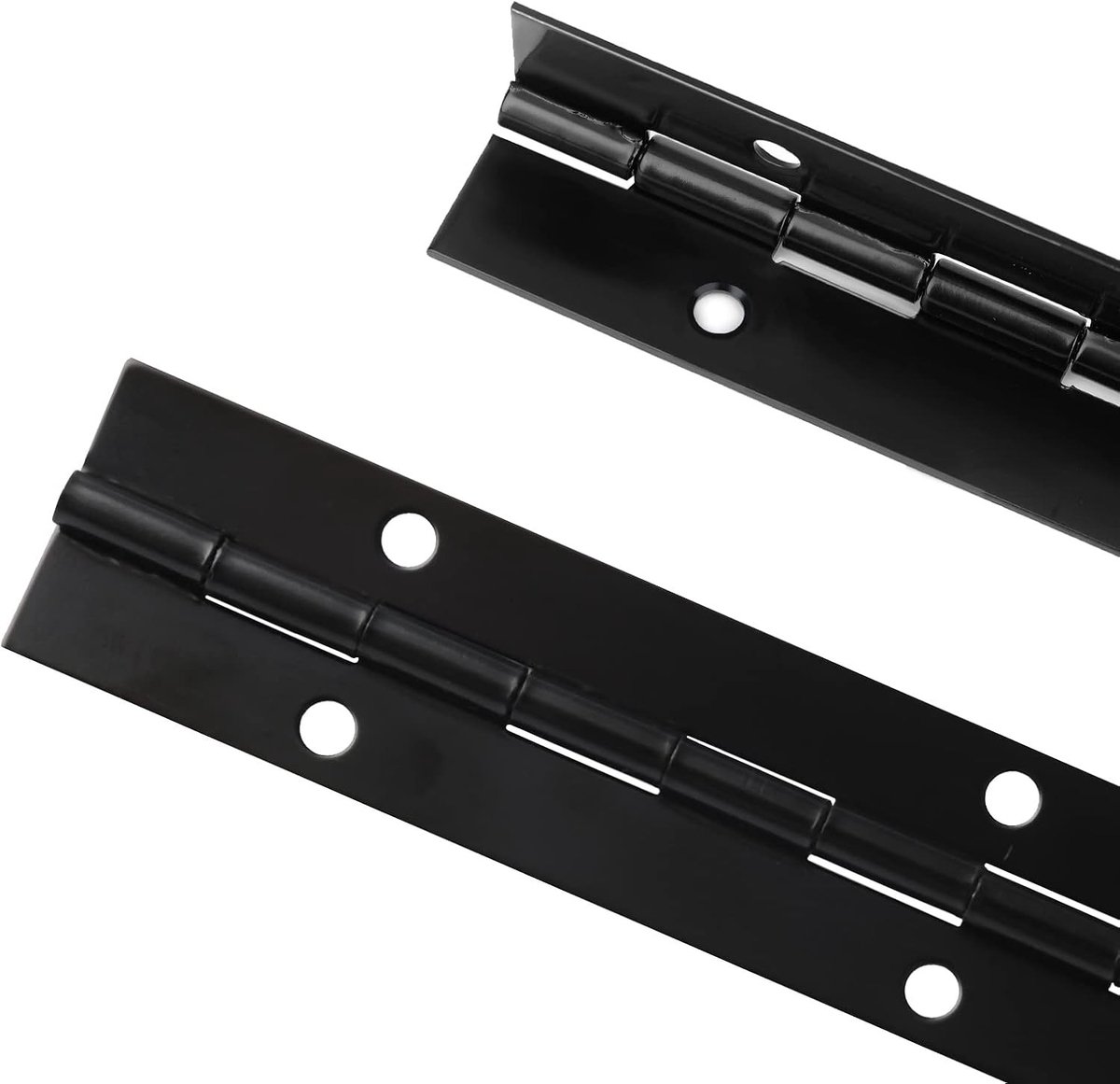 Piano Scharnier Set van 4 - 6 Inch Rvs Heavy Duty Scharnieren met 24 Schroeven voor Kastdeuren, Vensters en Boten