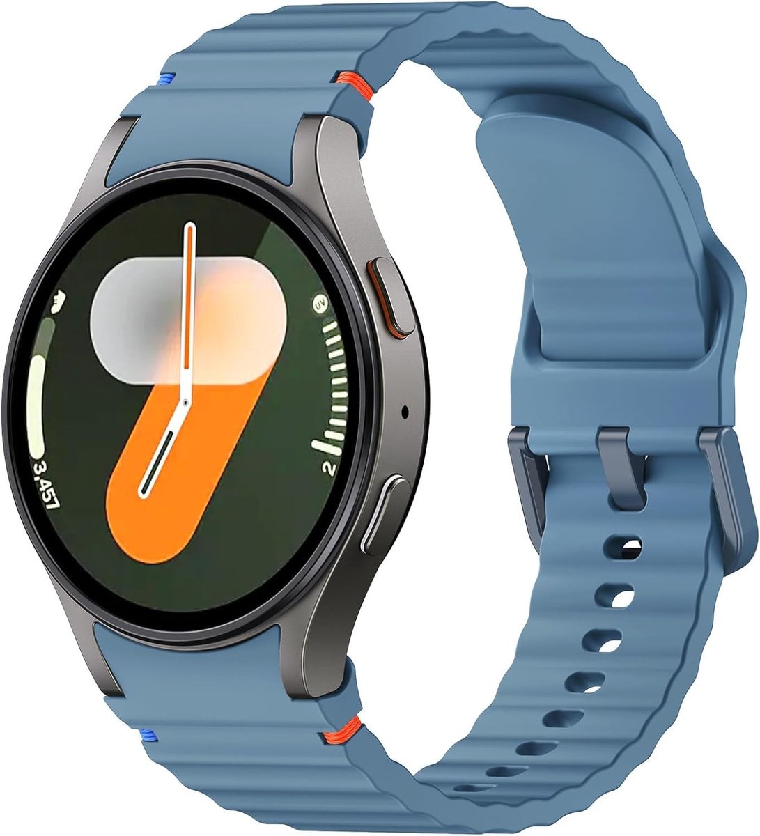 SolidKeus - Silicium Horlogeband voor Samsung Galaxy Watch 7/6/5/4