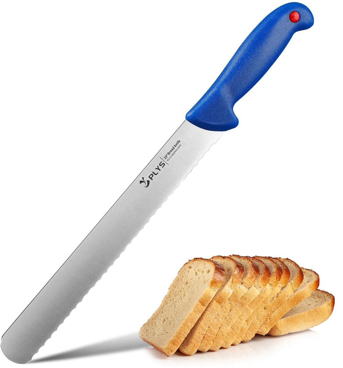 SolidKeus - Serrated Broodmes van 26,5 cm voor Brood en Gebak