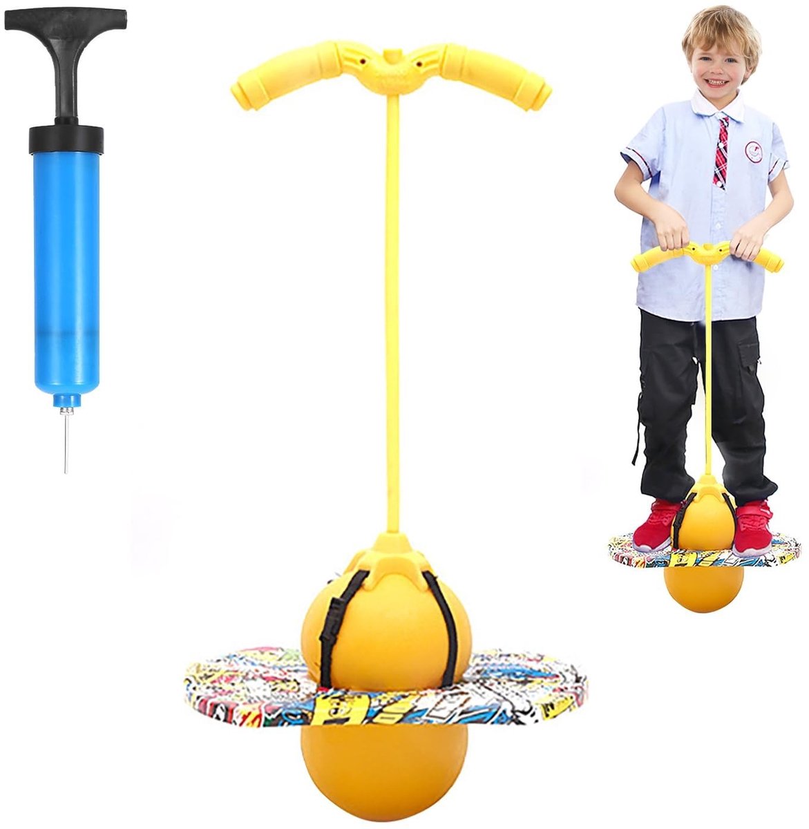 SolidKeus - Pogo Stick voor Kinderen, Balancerend Speelgoed