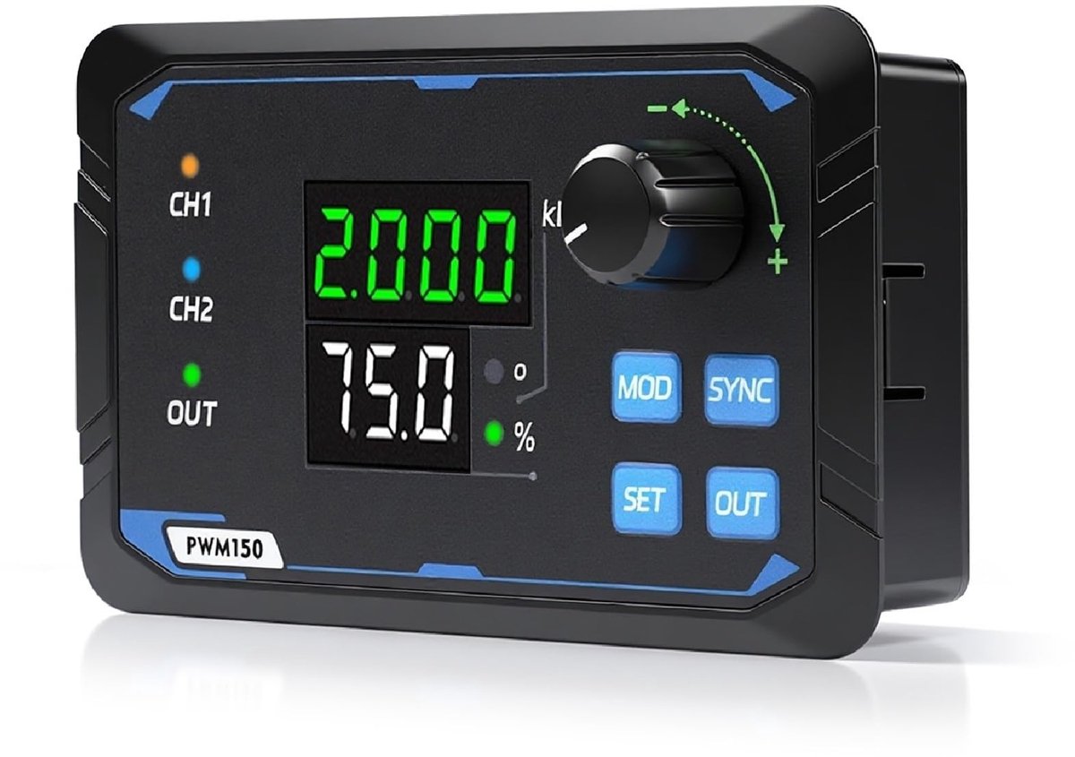 SolidKeus - Dual-Channel PWM Signal Generator Module voor Servo Motoren