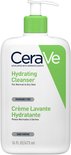 CeraVe Crème Lavante Hydratante avec distributeur à pompe, 473 ml.
