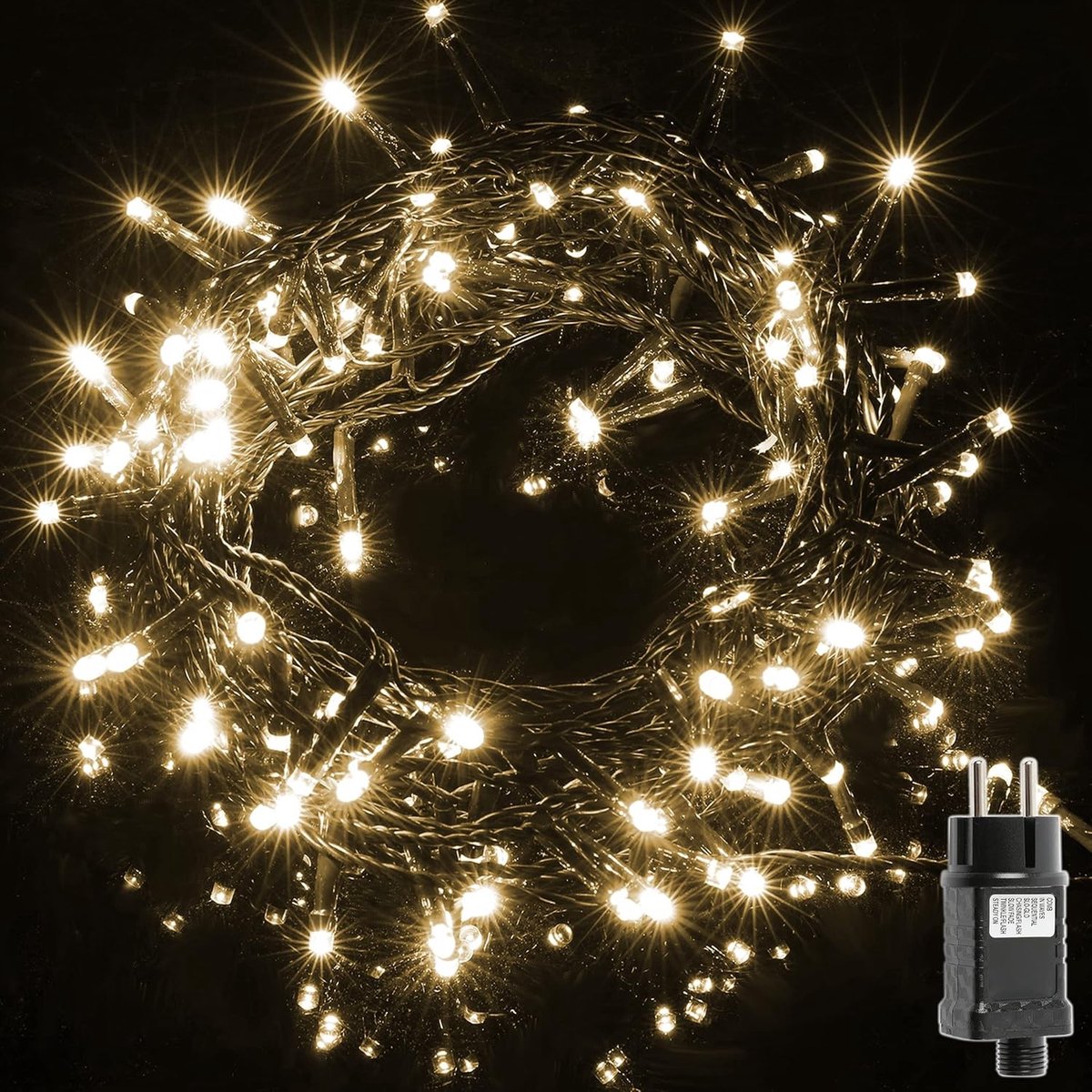Lichtketting - Groen - 10 m - Waterdicht IP44 met 200 LEDs - Voor Binnen en Buiten