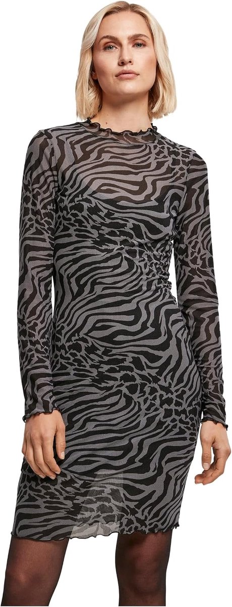 Classics Tb4517-ladies Aop Double Layer Dress dames Gekleed