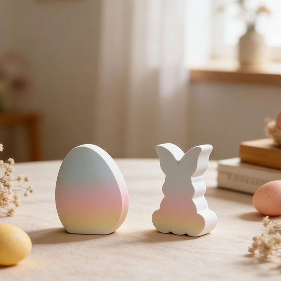 3D Paashaas Siliconen Mal - Professionele Vorm voor het Maken van Kaarsen, Chocolade, Zeep & DIY Decoratie,Voedselveilig,BPA-vrij, Geschikt voor Vaatwasser,Cadeau-ideeën en Creatieve Hobby — afbeelding 4