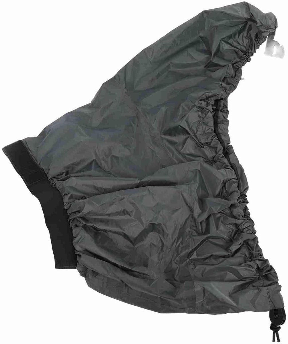 Kajak Spuitrok, verstelbaar, waterdicht nylon, buiten, watersport, bootdek, surfen, afdekkingsaccessoires voor kajakkano (grijs)