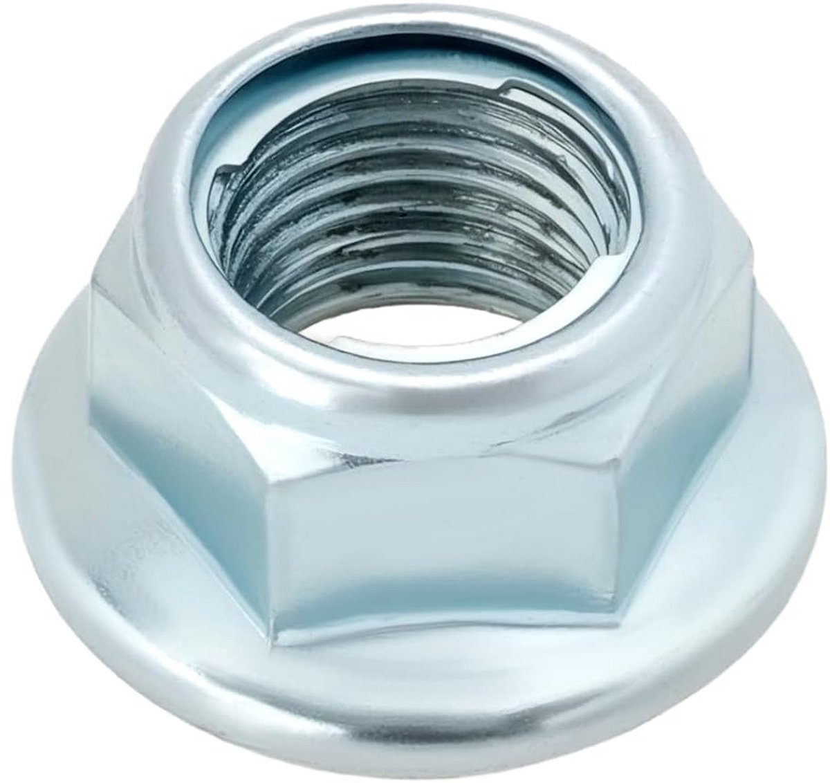 1Pc M12 Elektrische Fietsen Elektrische Voertuigen Achterwiel As Spindel Metalen Moer Achterwiel Moer Compatibel met Sur-Ron Light Bee Zilver